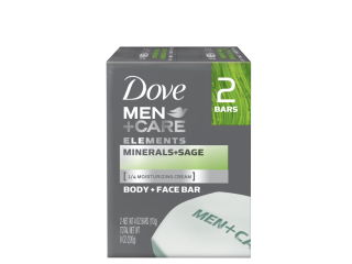 Soap Bar Dove Men+Care Minerals Sage 2pk